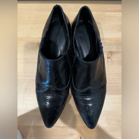 Rebecca Minkoff Koso Black Western Bootie - Size 7.5 - Picture 3 of 6